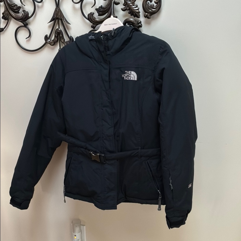 The North Face Black Hooded Insulated Jacket